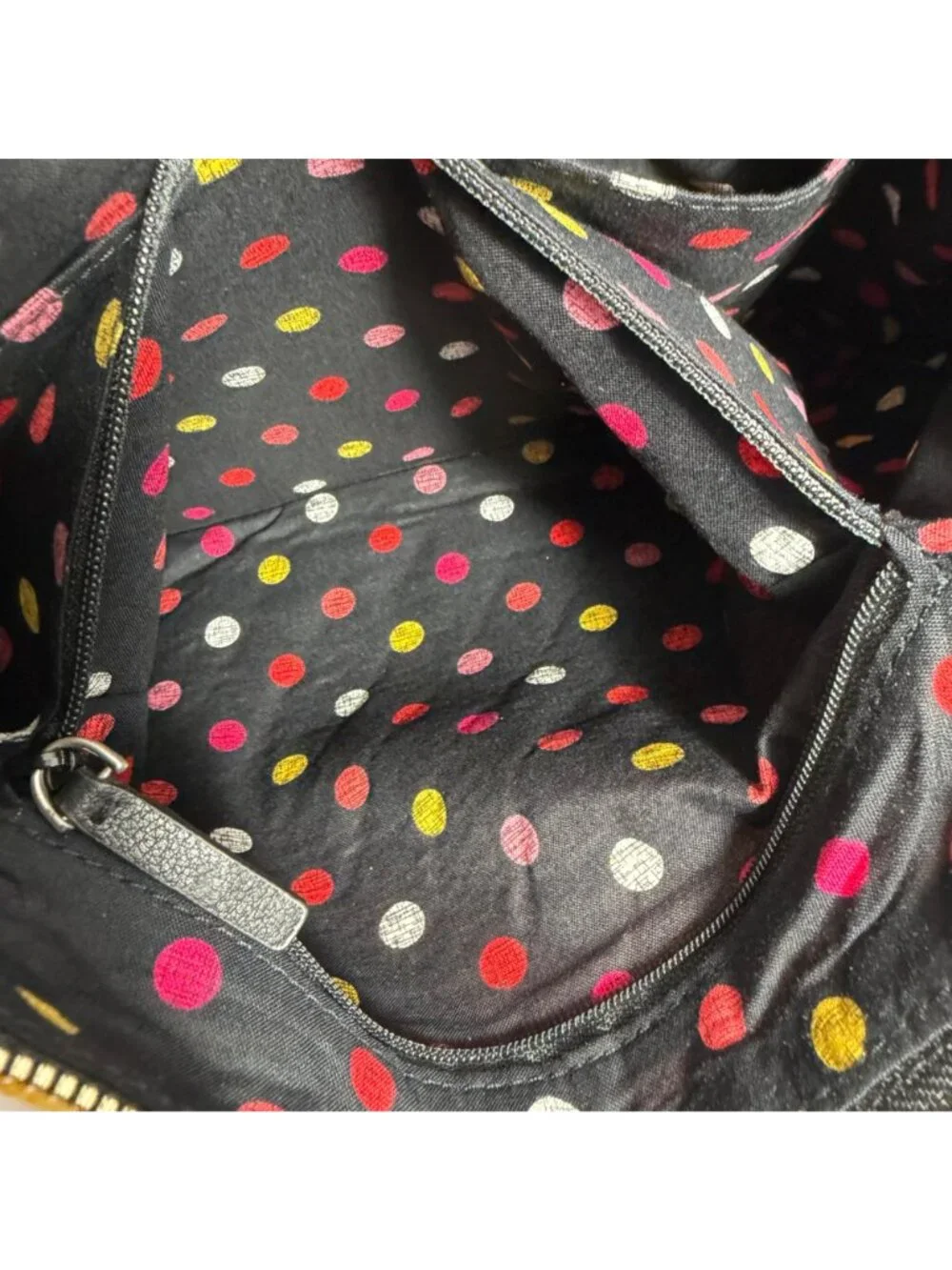 Vera Bradley Havana Rose Retired Vivian Quilted Hobo Shoulder Crossbody Bag EUC